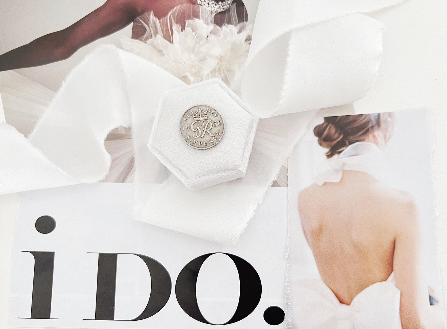 Wedding Sixpence Coin: Bridal Shower Gift for Bride