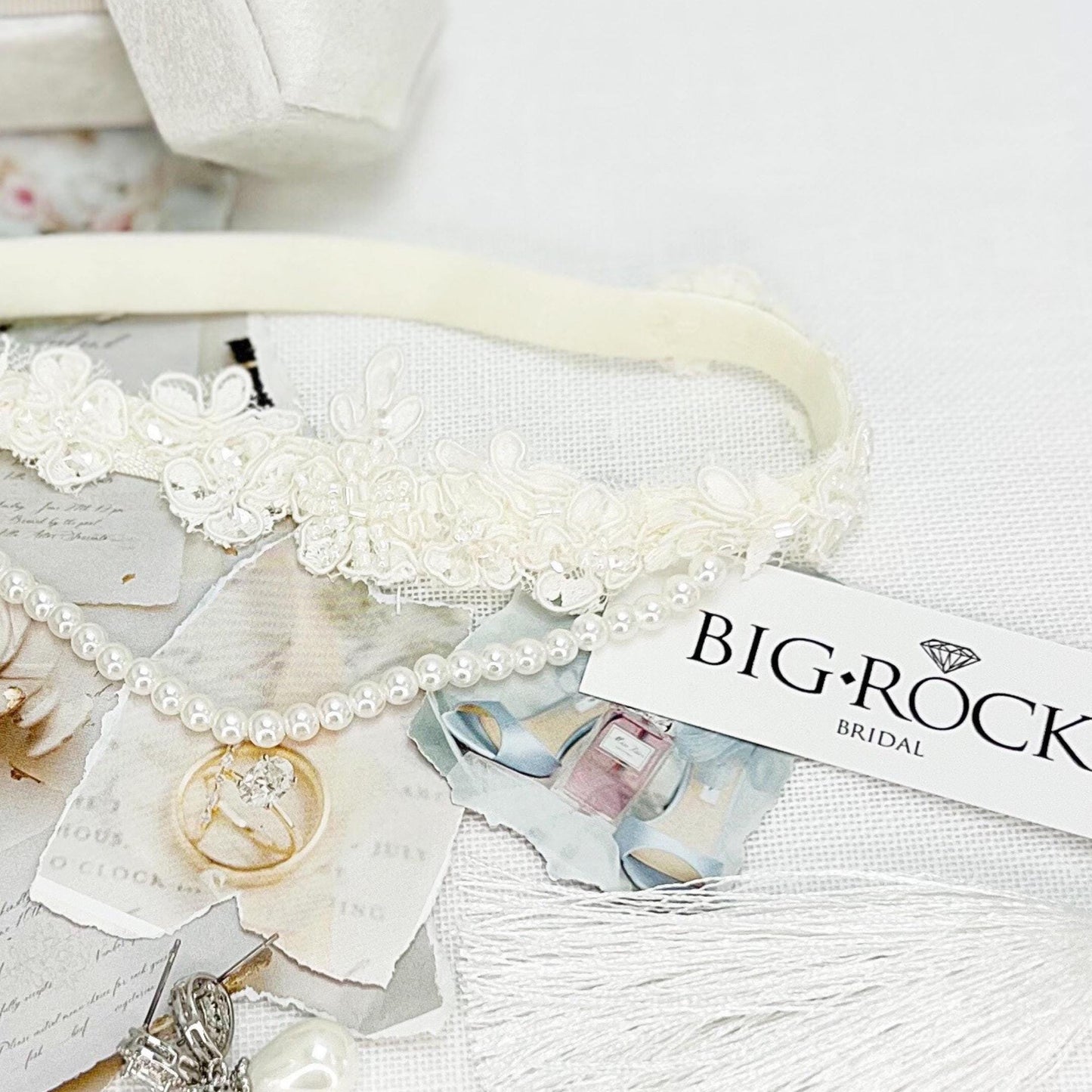 Lace Wedding Garter Set: Pearl Detail, Bridal Keepsake, Handmade in USA