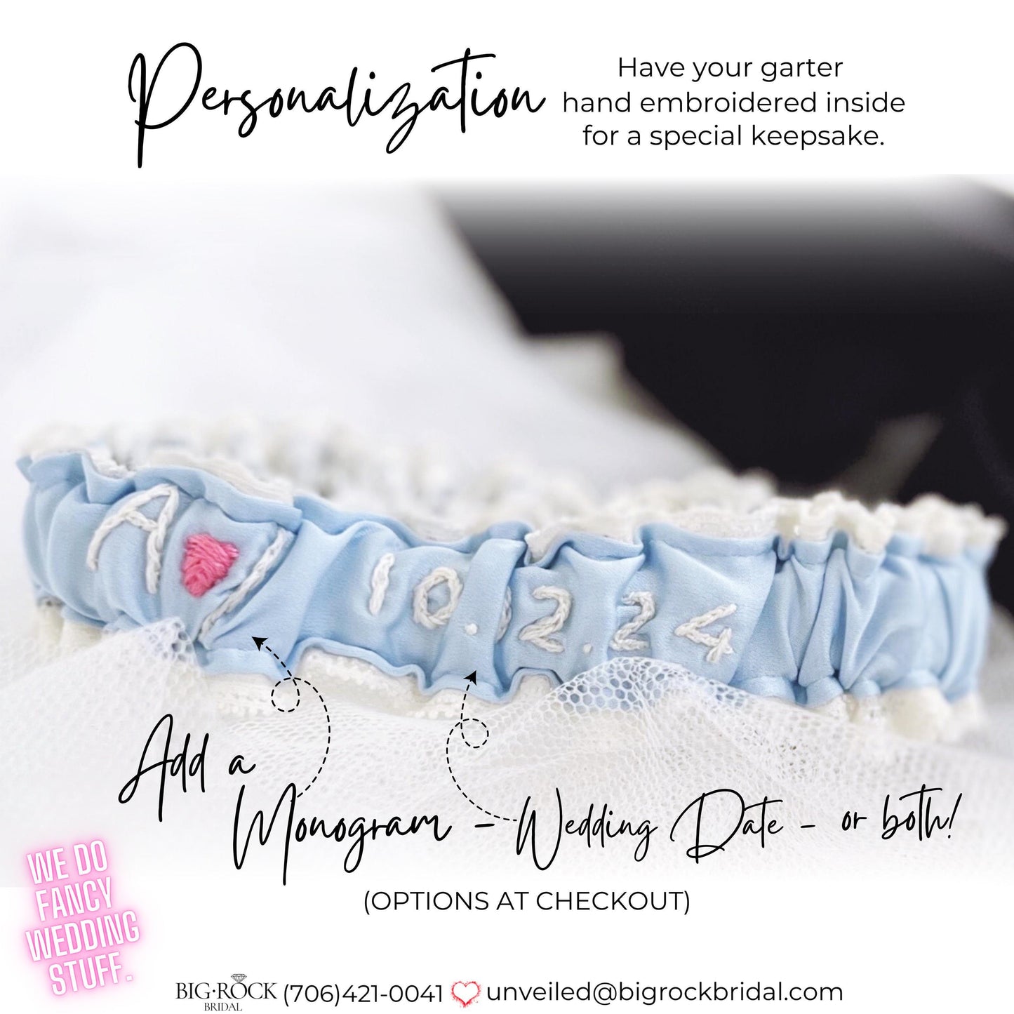 Lace Wedding Garter: Handmade Bridal Keepsake, USA Made